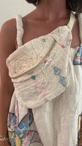 Pastel Hummingbird Belt Bag