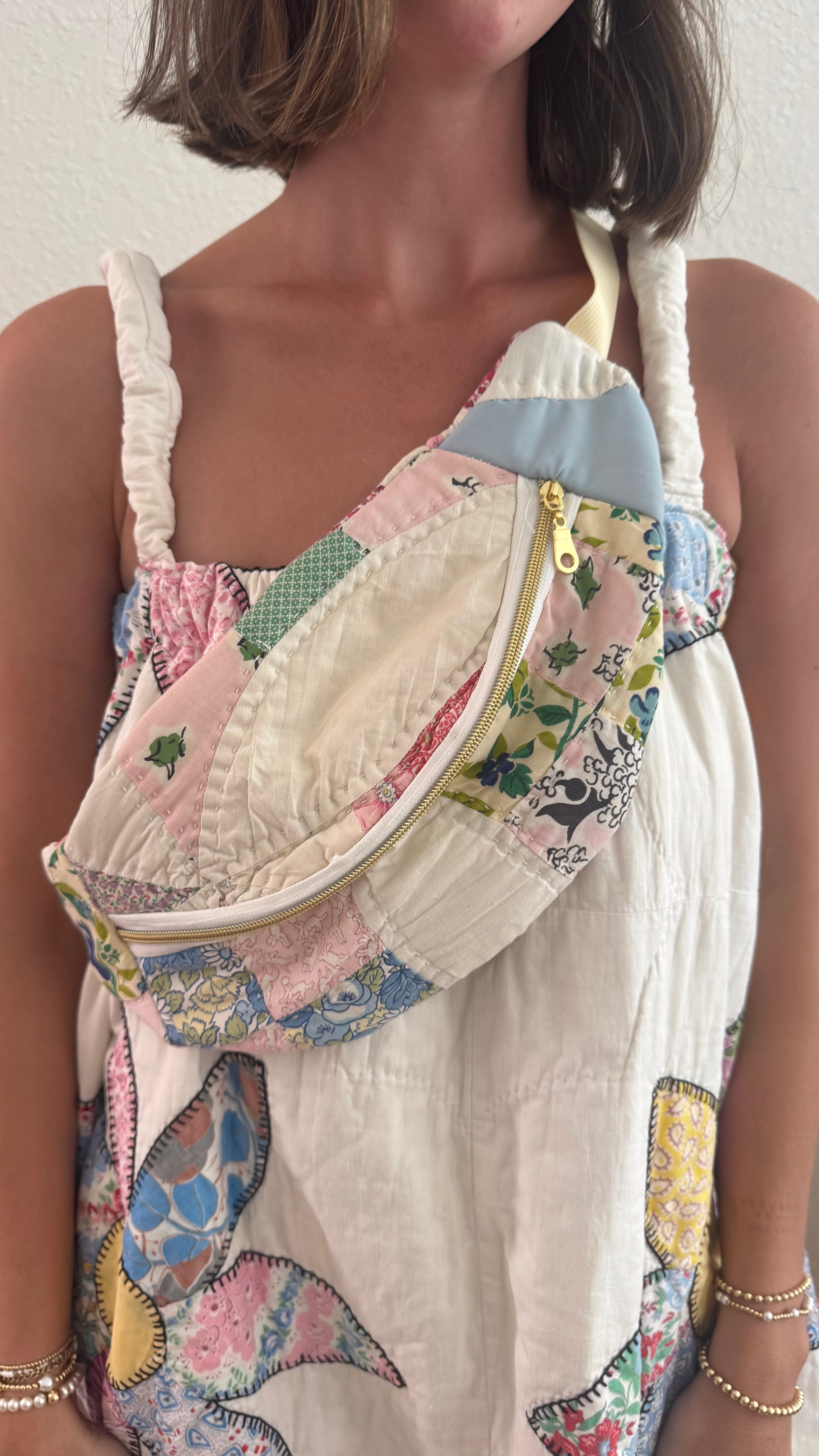 Multi Patch Belt Bag
