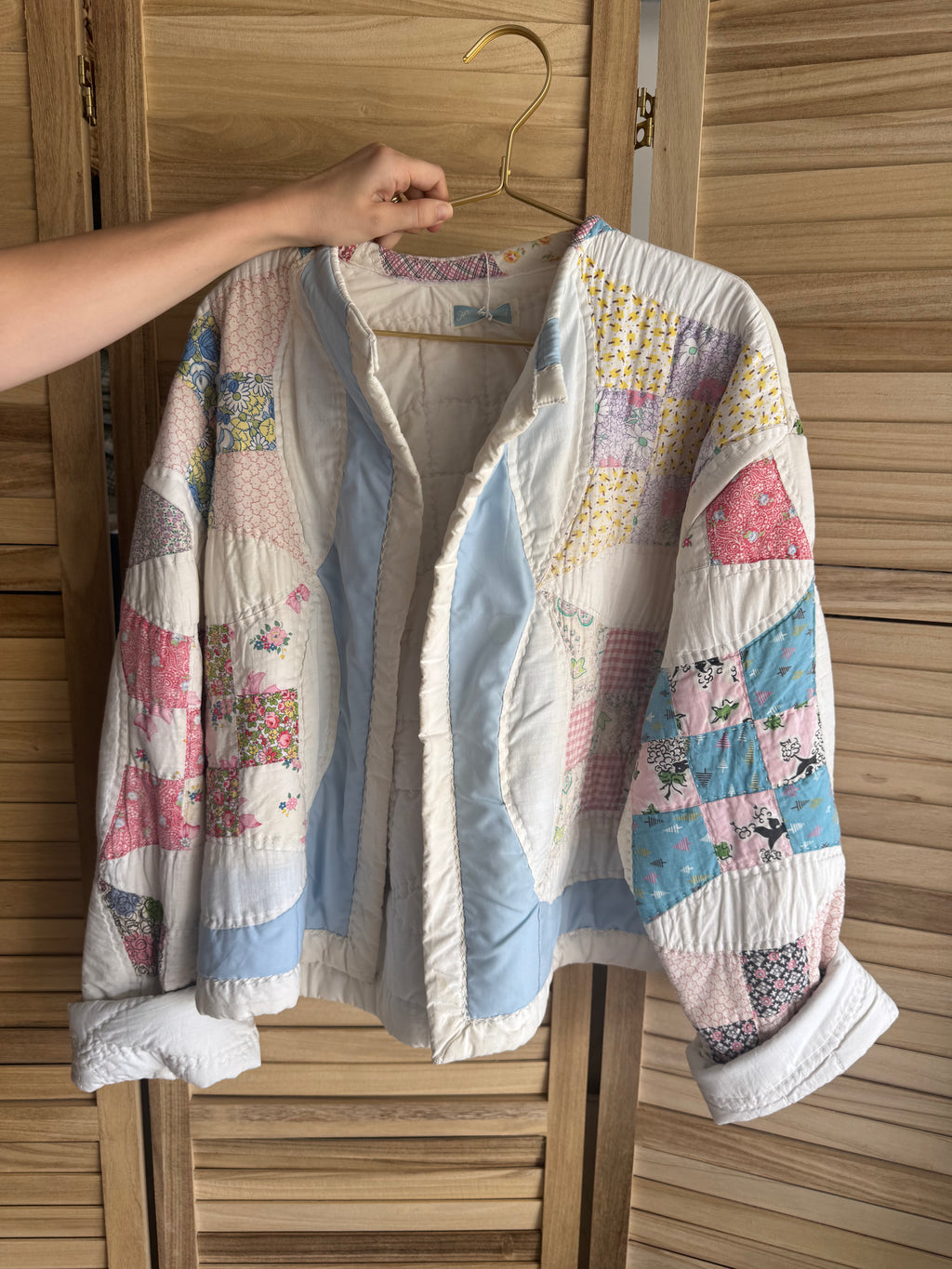 The Heritage Jacket | Blue & Pink Nine Patch