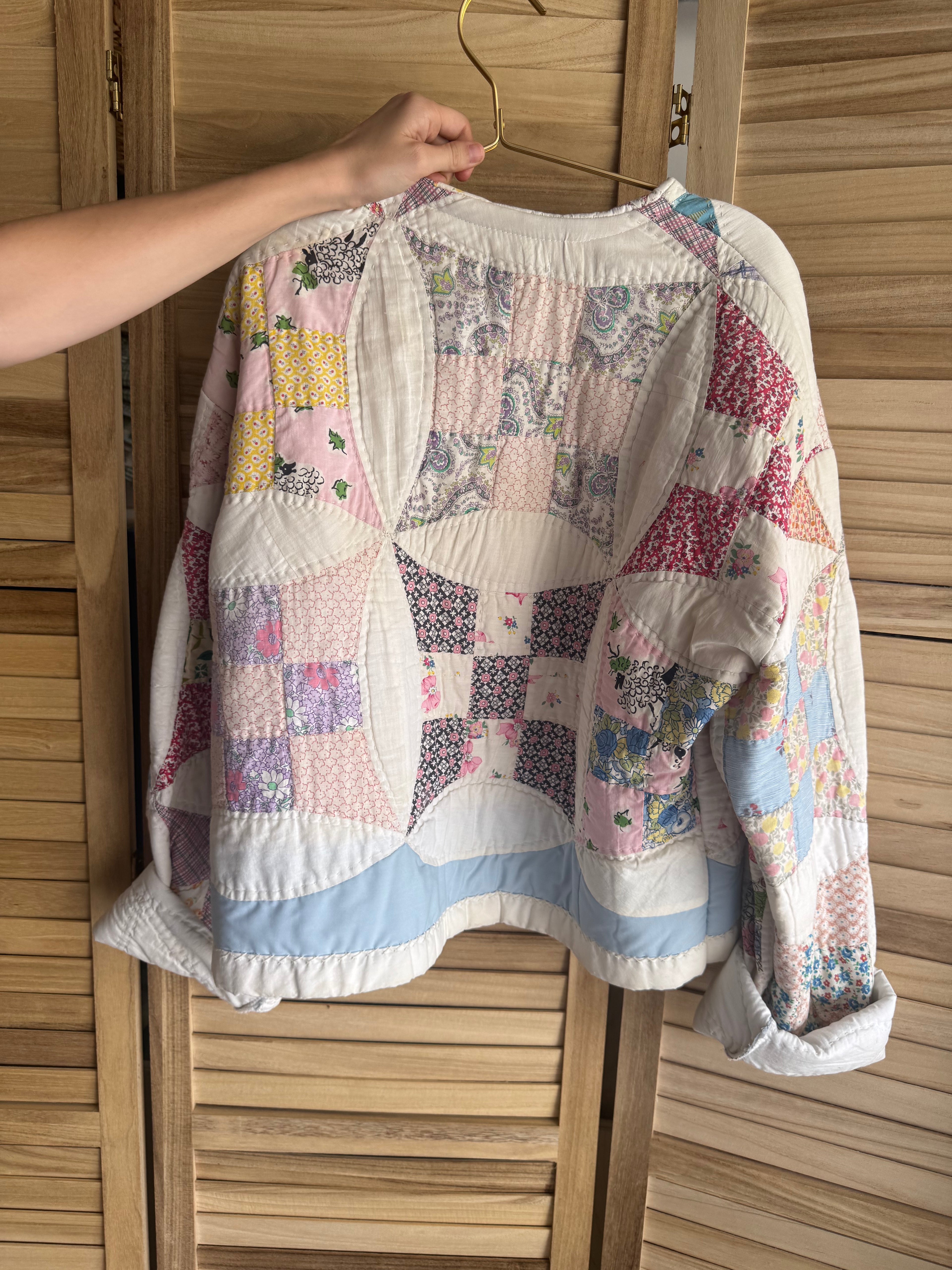 The Heritage Jacket | Blue & Pink Nine Patch