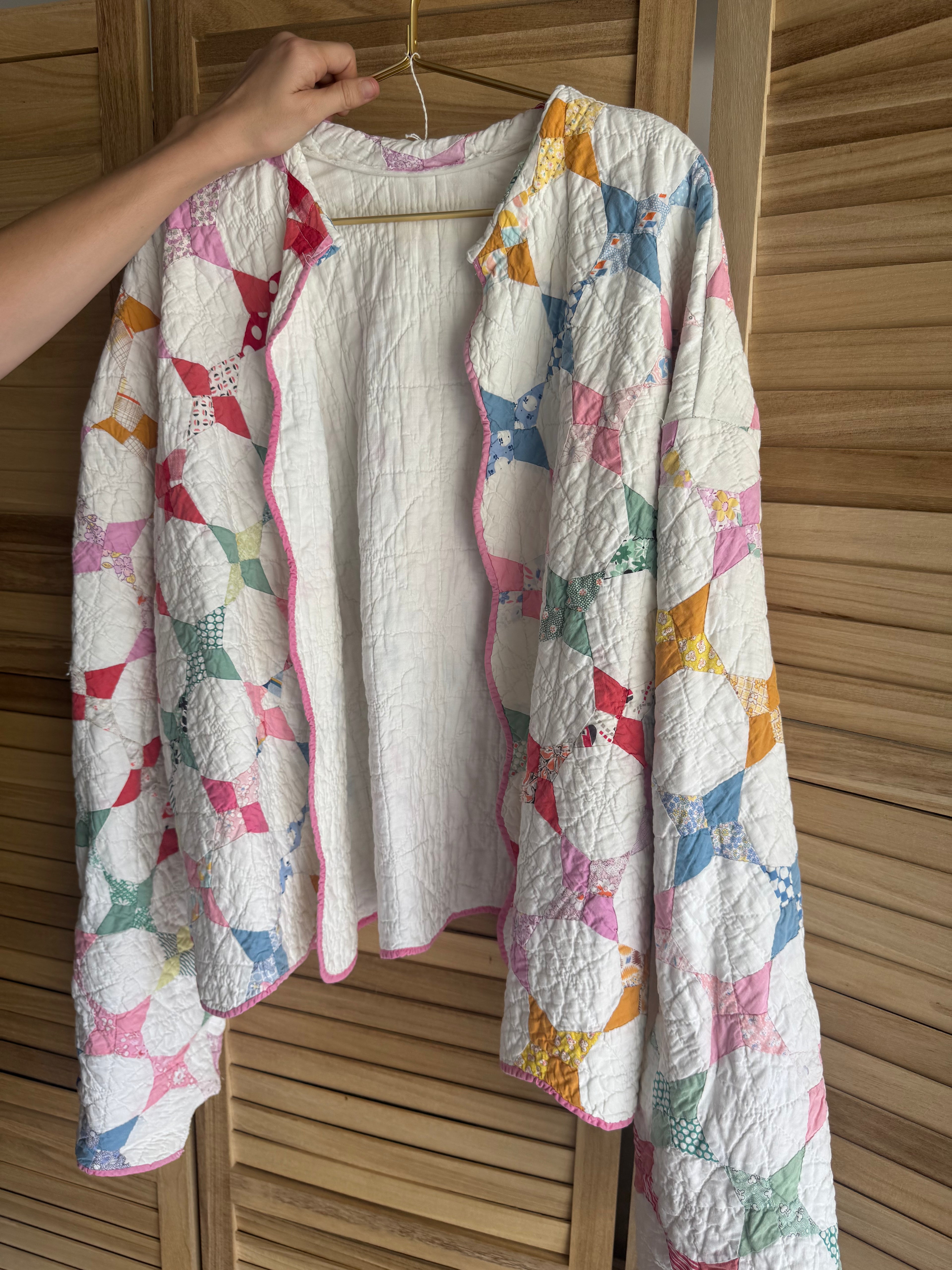 The Heritage Jacket | Rainbow Hummingbird with Scallops