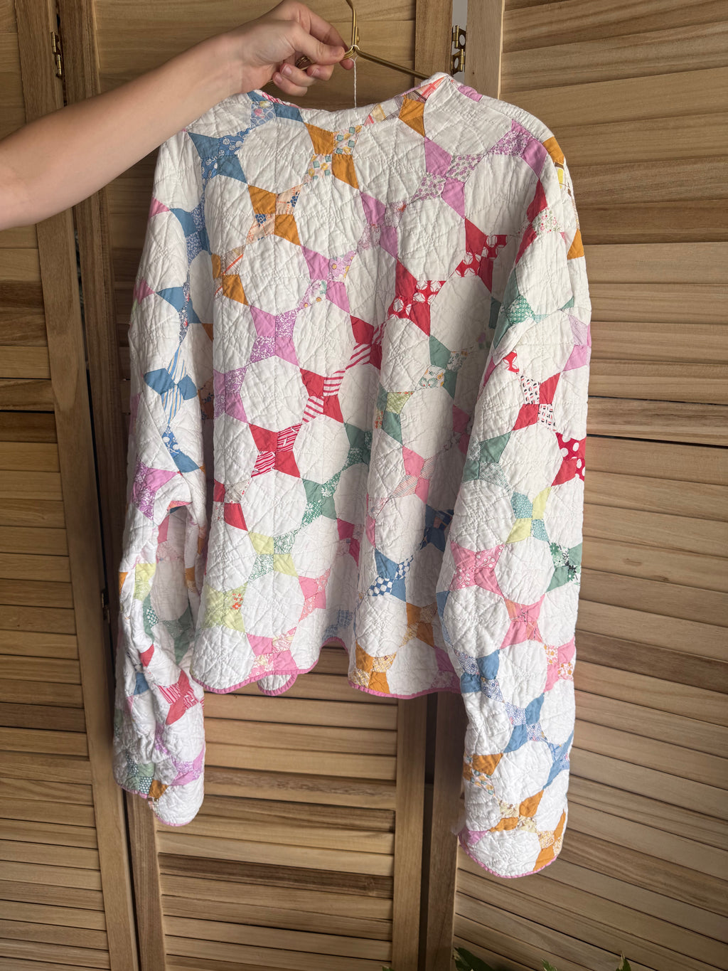 The Heritage Jacket | Rainbow Hummingbird with Scallops