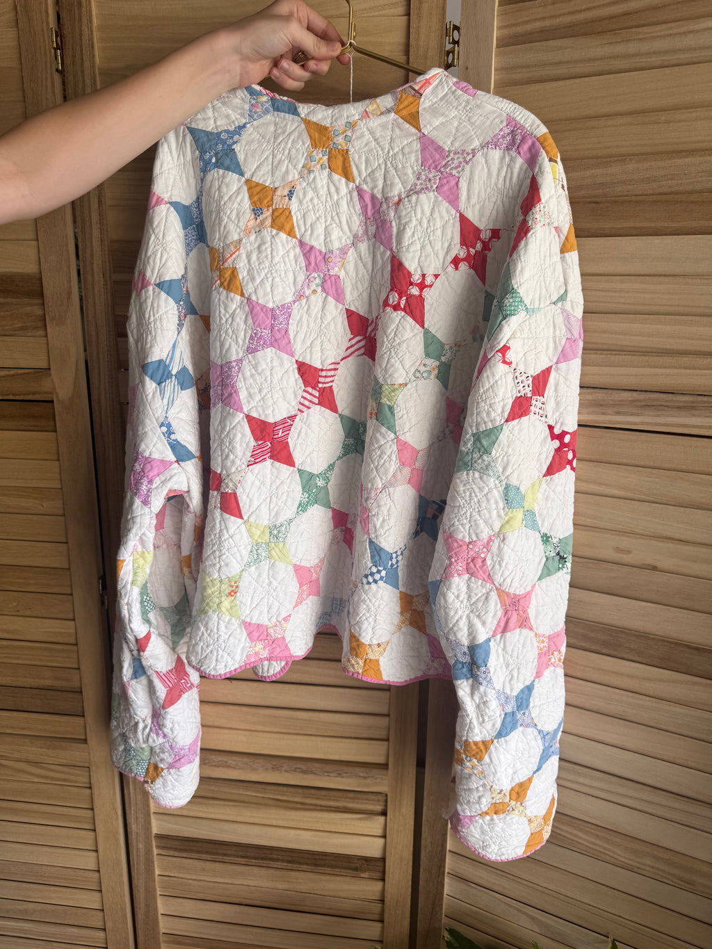 The Heritage Jacket | Rainbow Hummingbird with Scallops