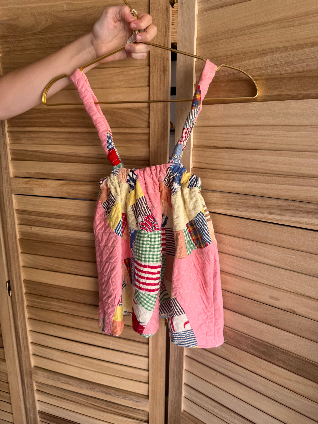 The Summer Tank | Pink Double Wedding Ring