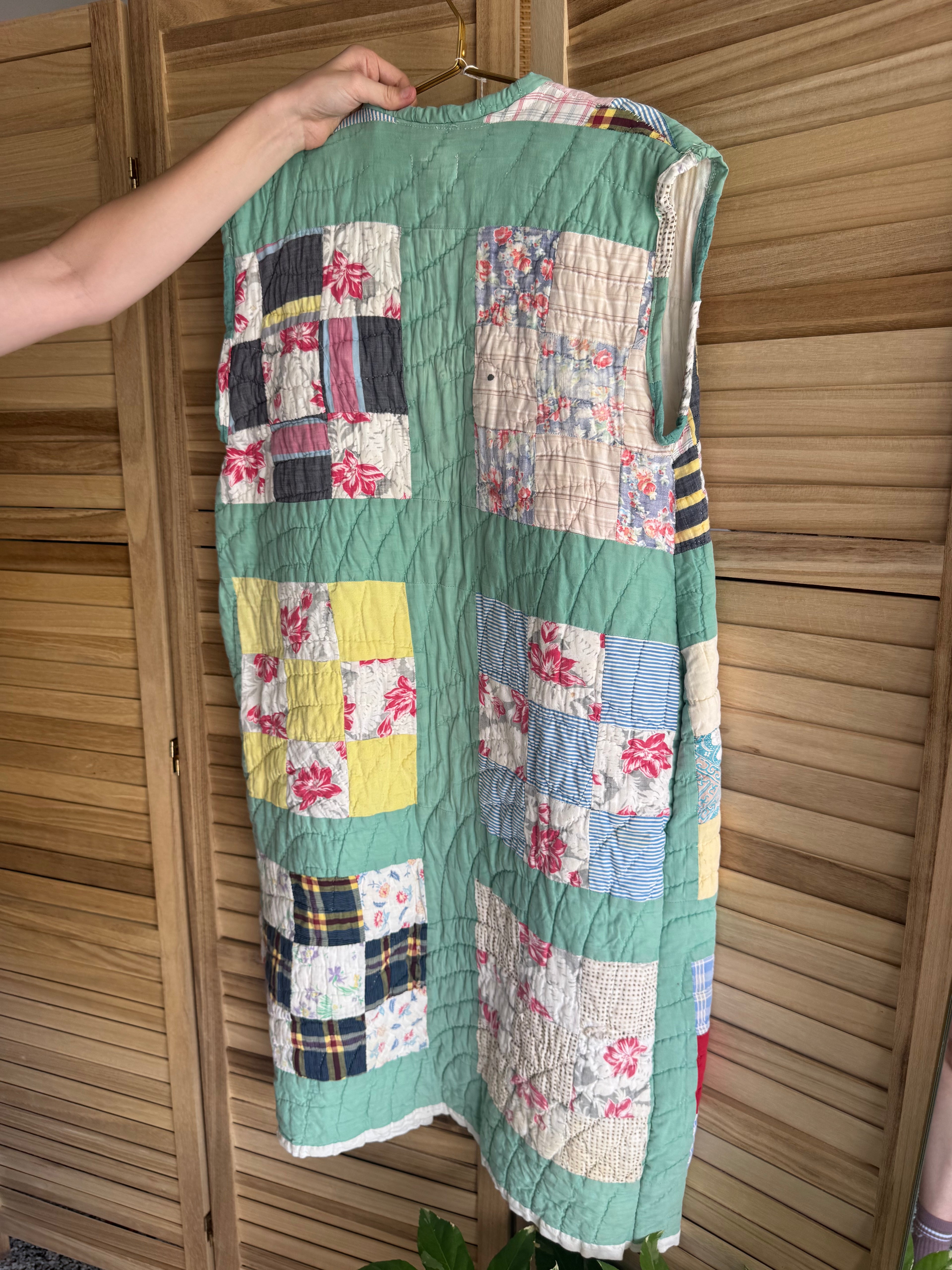 The Remnant Long Vest | Teal 9 Patch