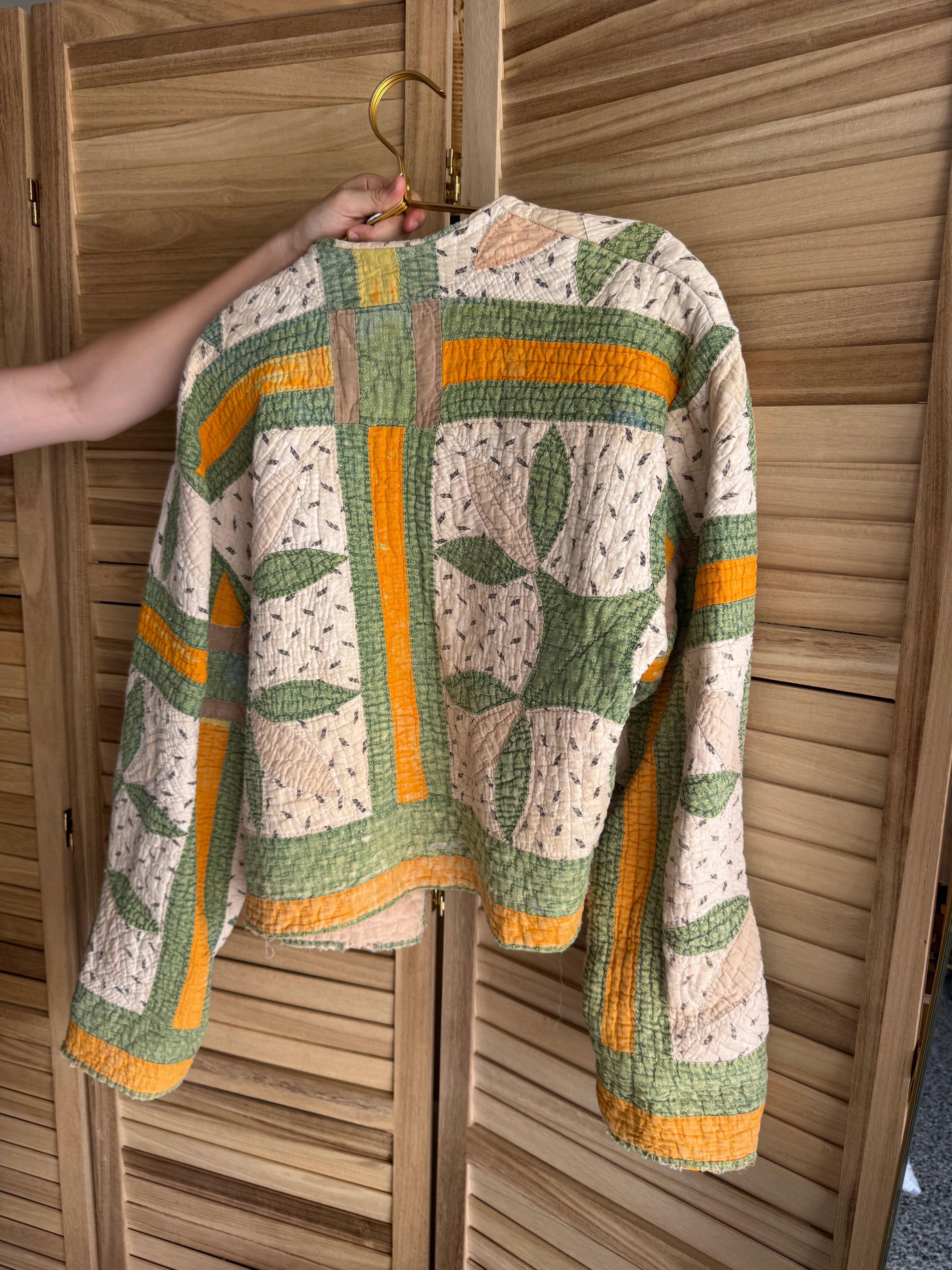 The Heritage Jacket | Green & Gold