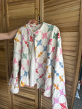 The Heritage Jacket | Rainbow Hummingbird (No Scallops)