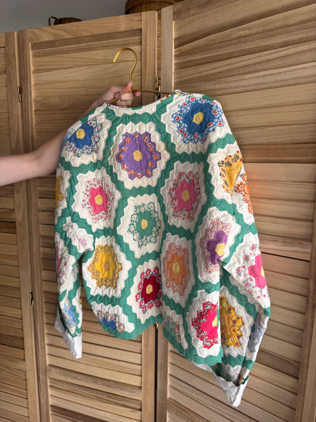 The Heritage Jacket | Green Grandmothers Flower Garden
