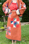 Next Maxi Skirt | Red Pansy Pinwheel