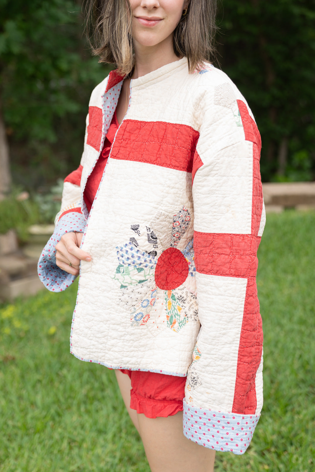 The Heritage Jacket | Red Dresden Plate