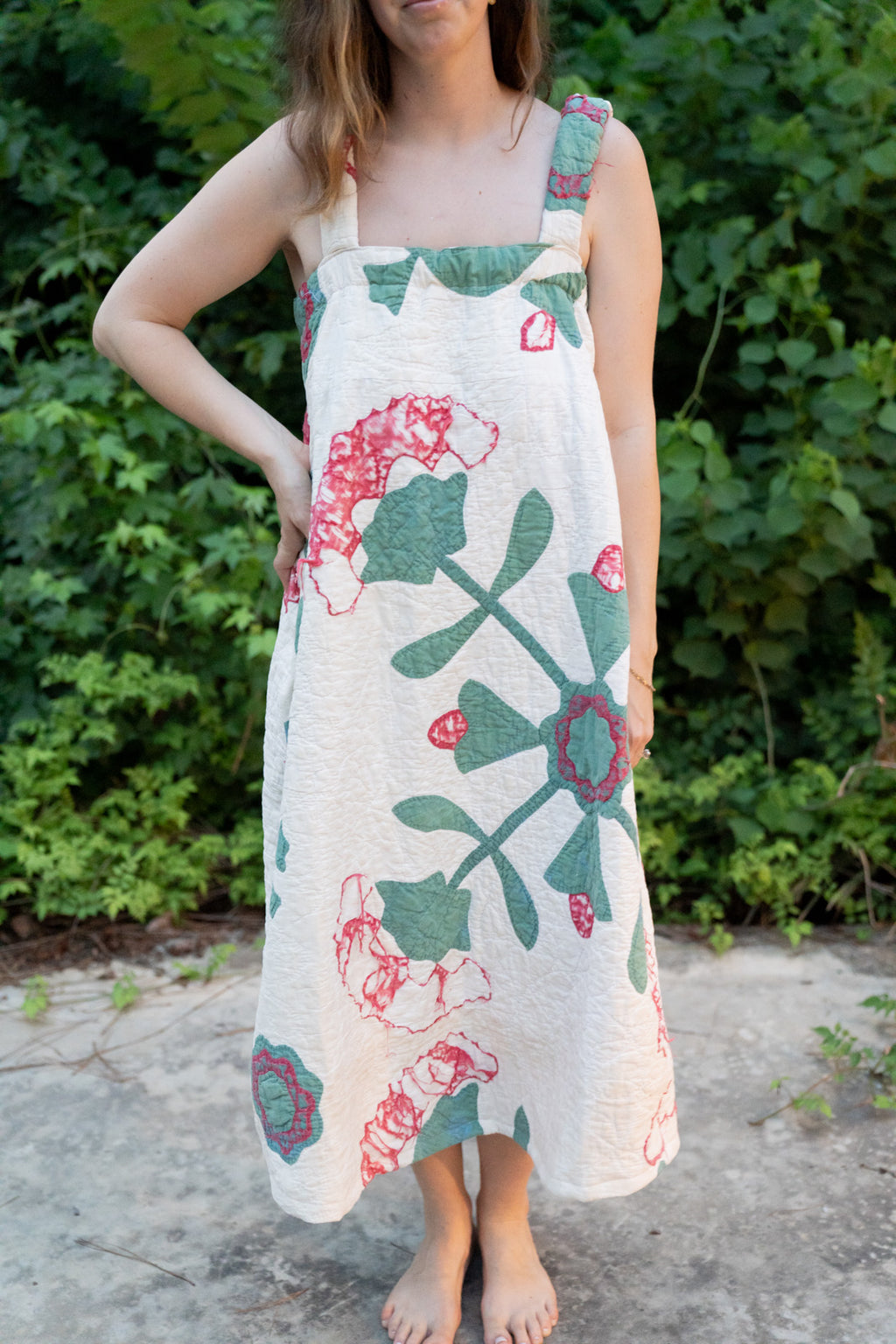 The Hearth Dress | Red Flower