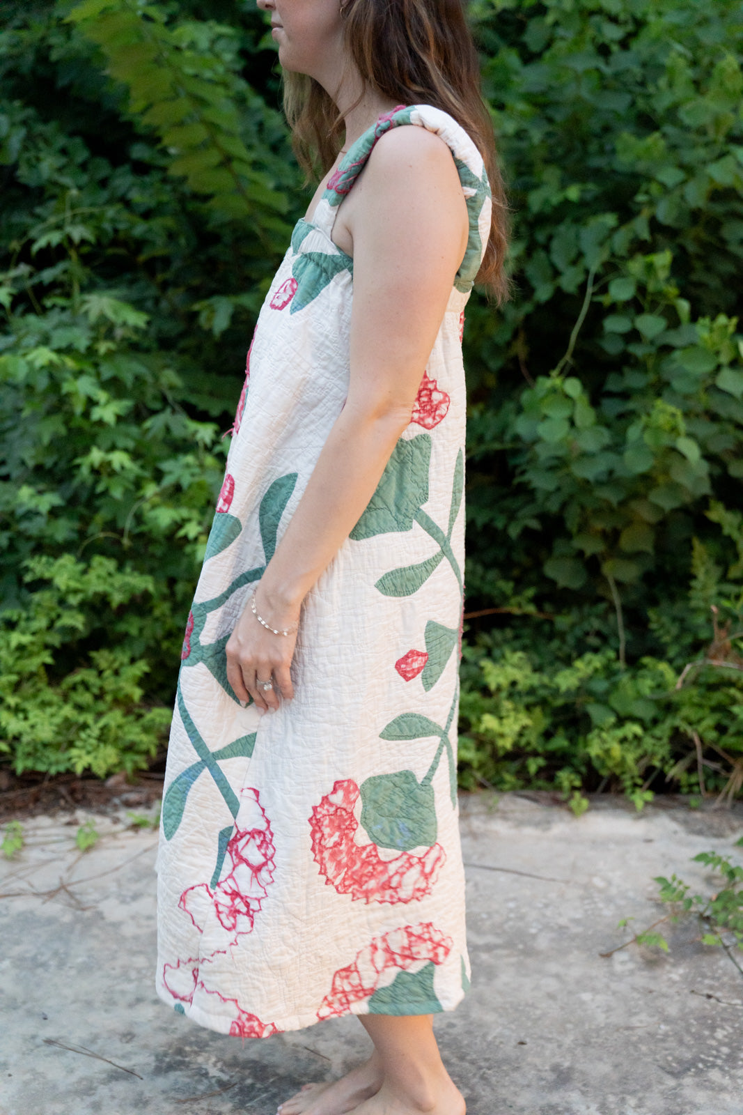 The Hearth Dress | Red Flower