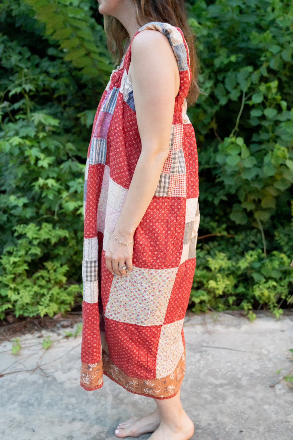 The Hearth Dress | Red Nine Patch