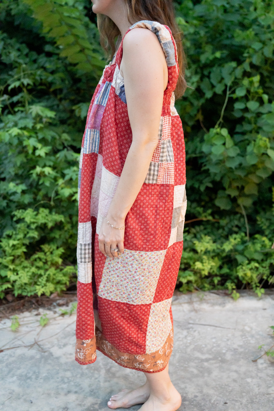 The Hearth Dress | Red Nine Patch