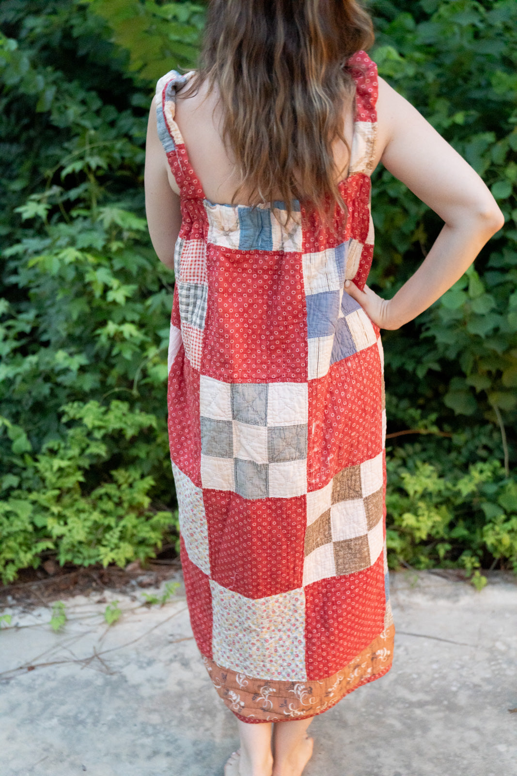 The Hearth Dress | Red Nine Patch