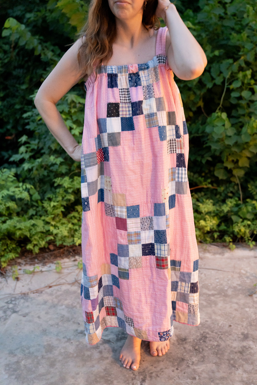 The Hearth Dress | Red Irish Chain