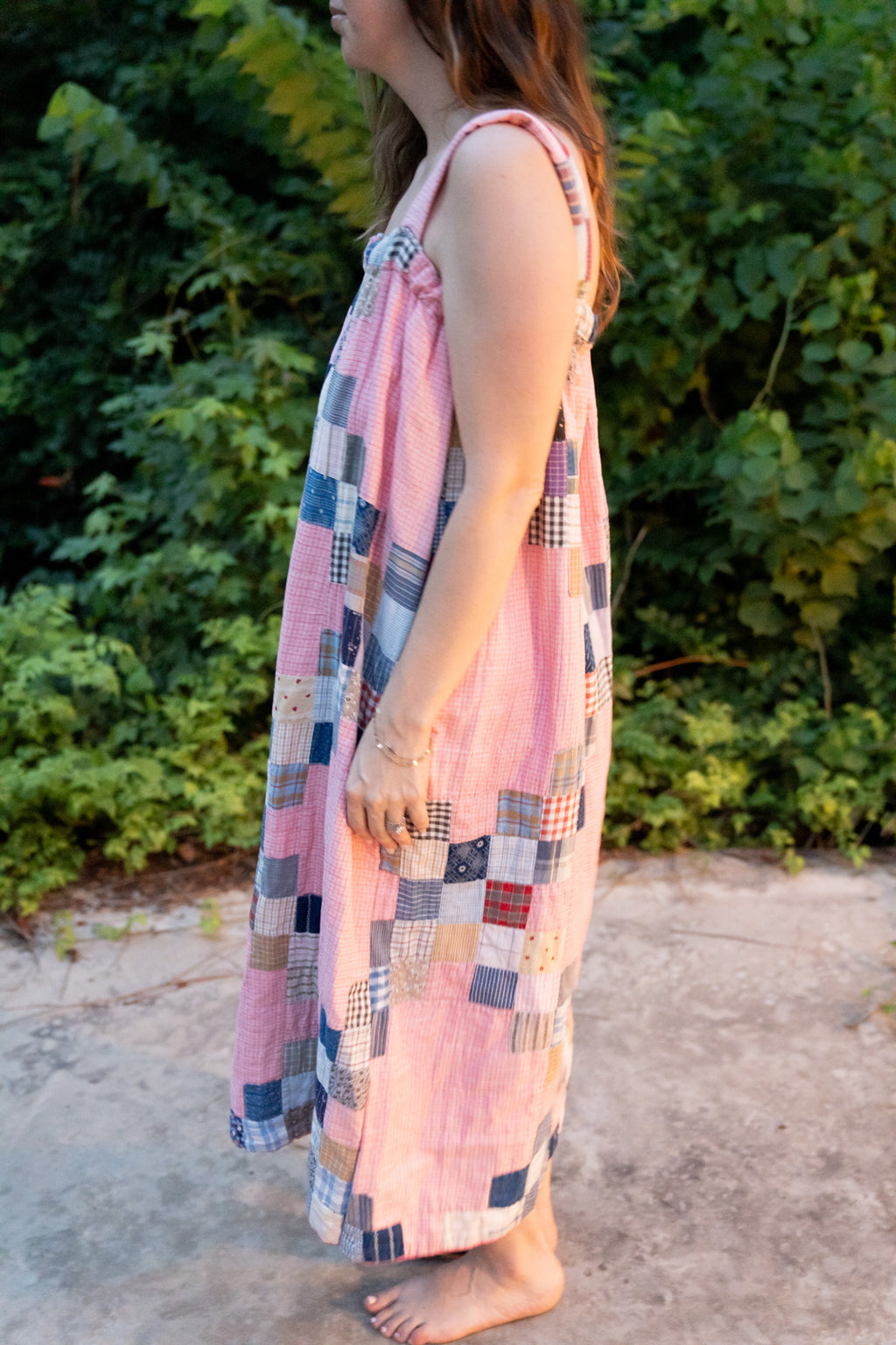 The Hearth Dress | Red Irish Chain