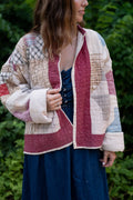 The Heritage Jacket | Maroon + Ivory