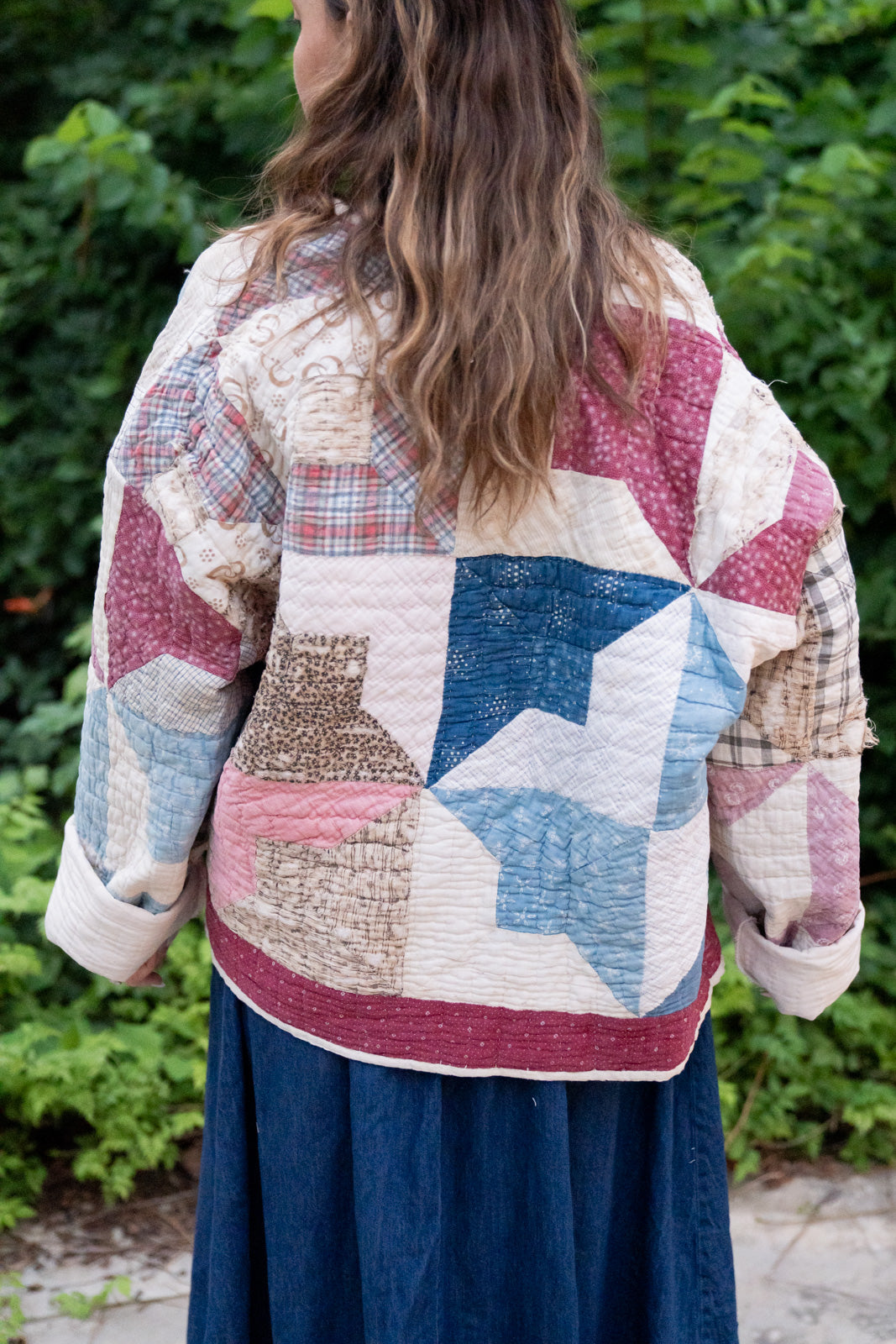 The Heritage Jacket | Maroon + Ivory