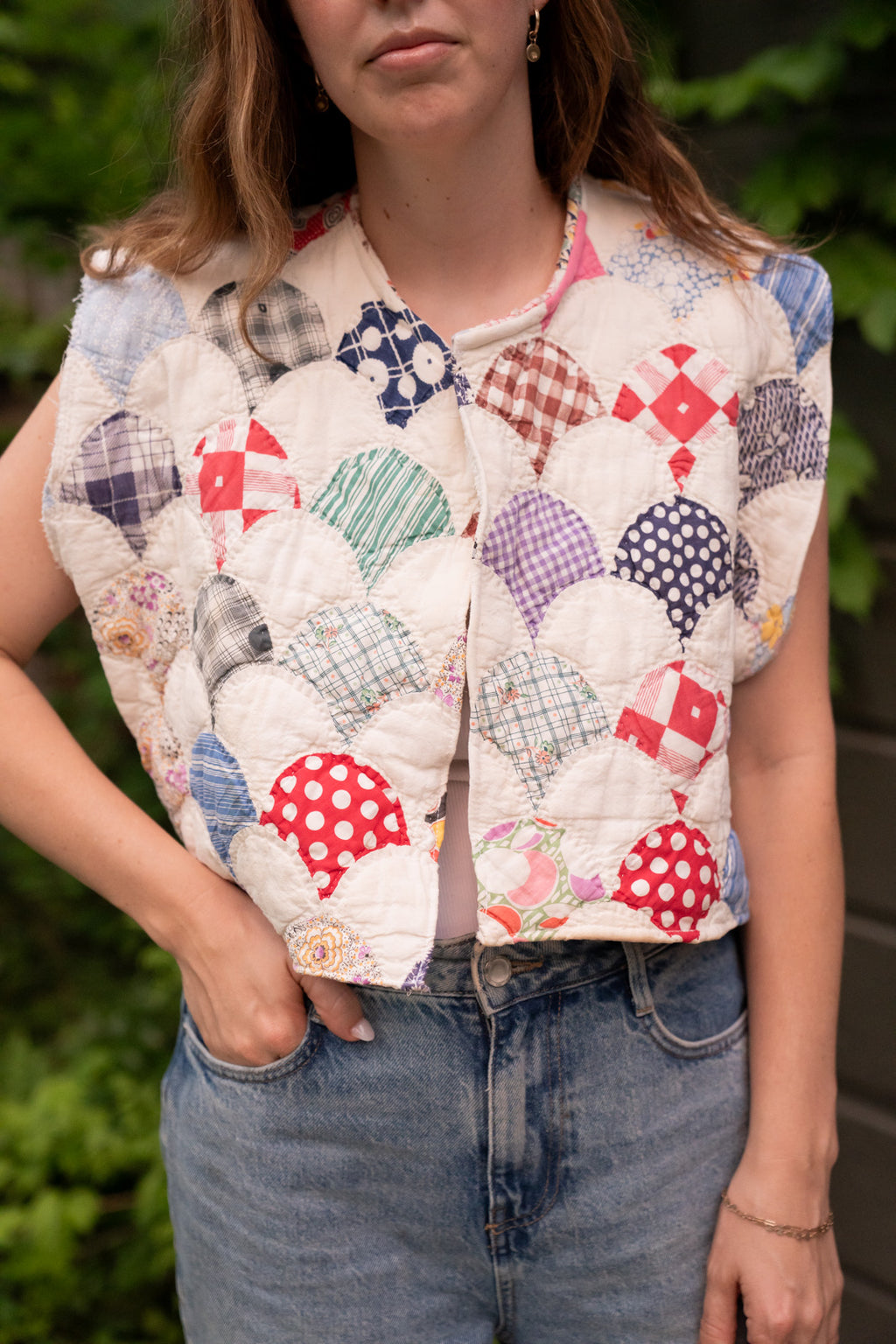 The Remnant Vest | Ivory Scallop