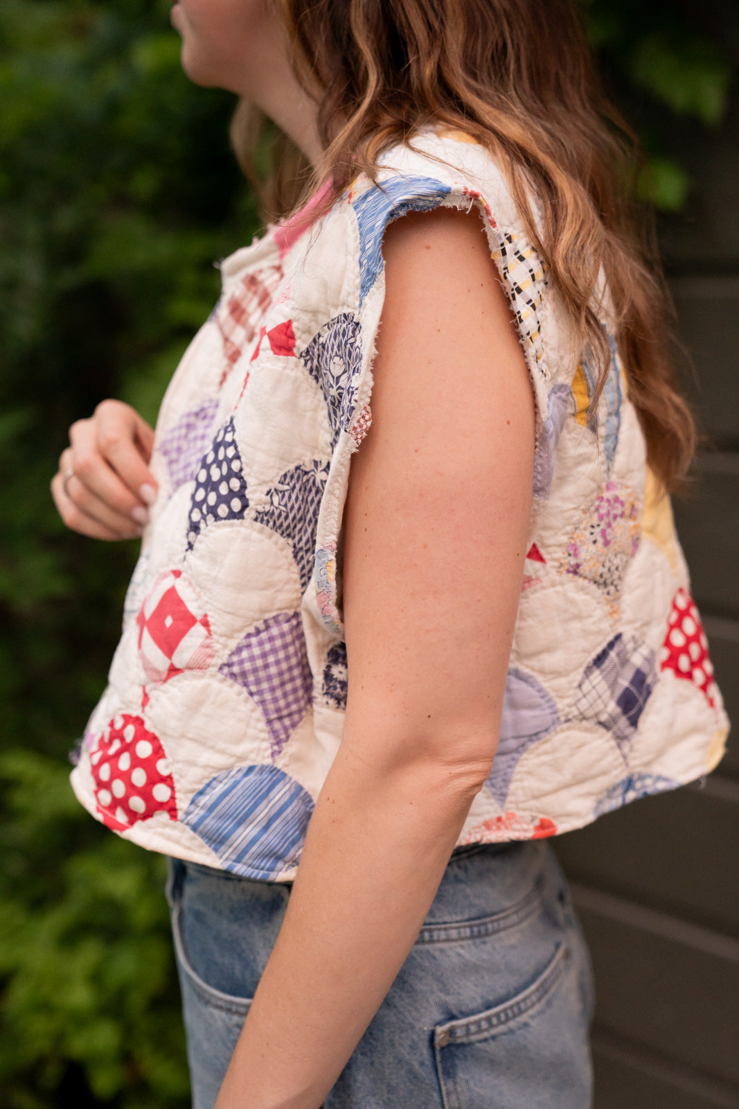 The Remnant Vest | Ivory Scallop